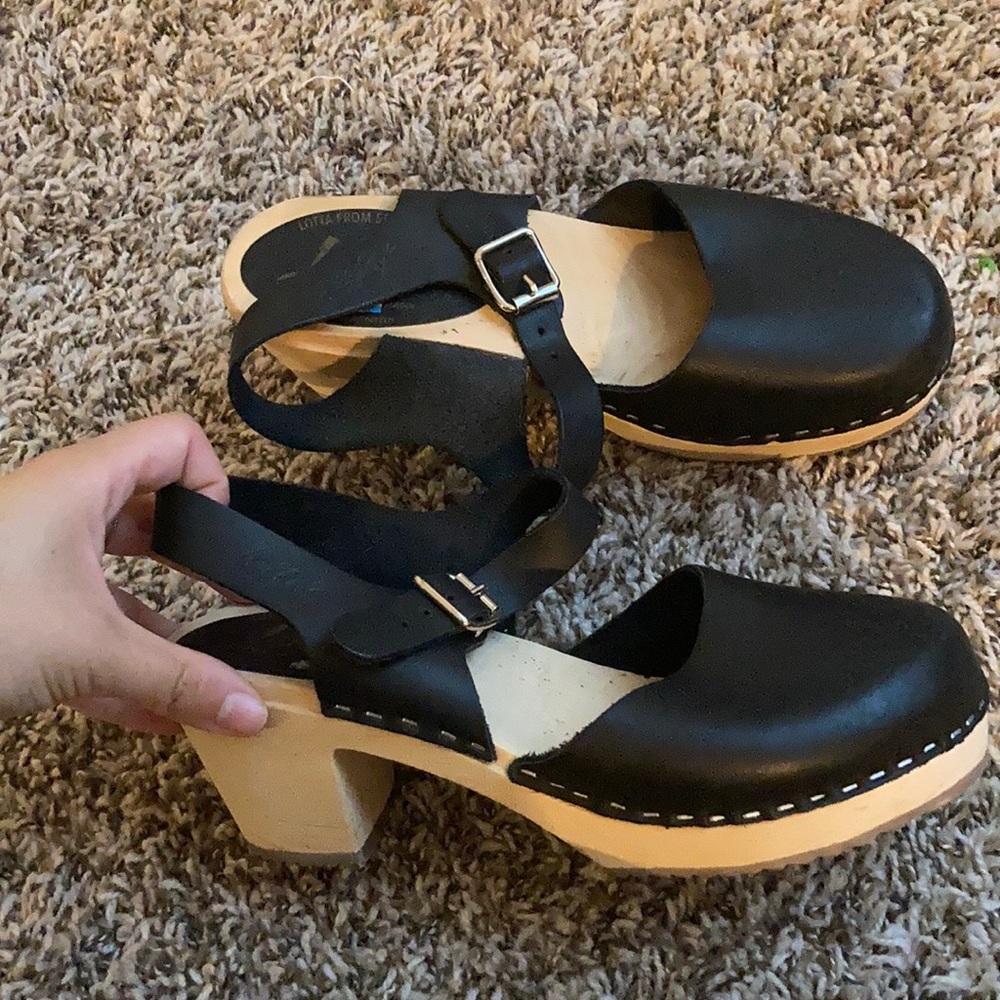 Black clogs
